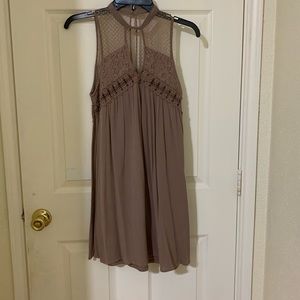 Altar’d state taupe dress